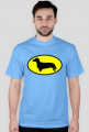 Koszulka męska Jamnik Batman