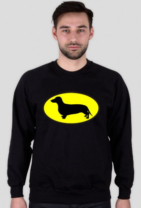 Bluza męska Jamnik Batman