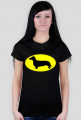 Koszulka damska Jamnik Batman