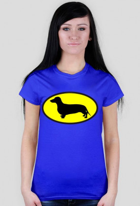 Koszulka damska Jamnik Batman