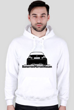 BanditenMotorWagen (bluza z kapturem) ciemna grafika