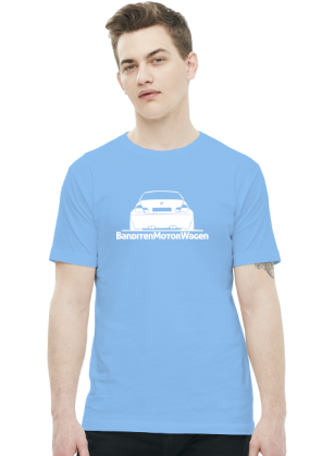 BanditenMotorWagen (t-shirt) jasna grafika
