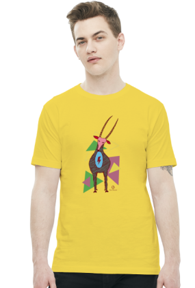 Koszulka męska - Koziołek. Pada