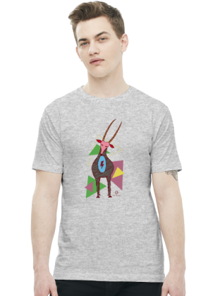 Koszulka męska - Koziołek. Pada