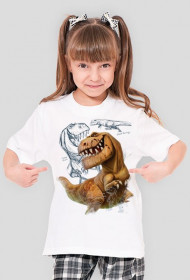 Koszulka dziecięca - Tyranozaur Rex - Dzień Dziecka - STYLOWAKOSZULA.CUPSELL.PL – KOSZULKI I KUBKI NA PREZENT, NIETYPOWE I SMIESZNE KOSZULKI