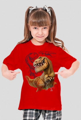 Koszulka dziecięca - Tyranozaur Rex - Dzień Dziecka - STYLOWAKOSZULA.CUPSELL.PL – KOSZULKI I KUBKI NA PREZENT, NIETYPOWE I SMIESZNE KOSZULKI