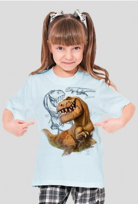 Koszulka dziecięca - Tyranozaur Rex - Dzień Dziecka - STYLOWAKOSZULA.CUPSELL.PL – KOSZULKI I KUBKI NA PREZENT, NIETYPOWE I SMIESZNE KOSZULKI