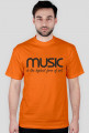 Music is the highest form of art - biała/kolor