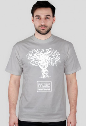 Music means more - czarna/kolor