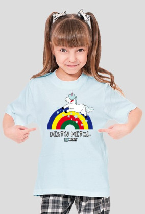 Koszulka dla dziewczynki - Death Metal. Pada