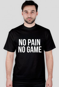 No pain no game - Męska,czarna