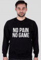 No pain no game, bluza - Męska,czarna