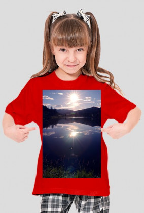 Koszulka dziecięca "Jezioro"