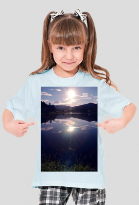Koszulka dziecięca "Jezioro"