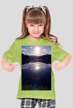 Koszulka dziecięca "Jezioro"