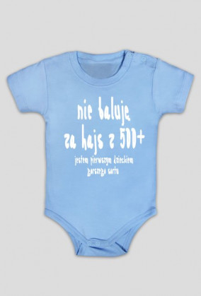 Nie baluję.. biały napis