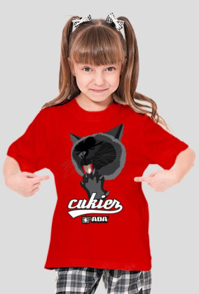 Koszulka dla dziewczynki - Cukier. Pada