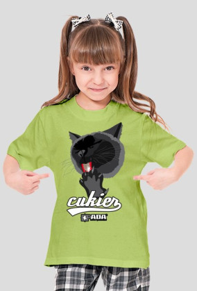 Koszulka dla dziewczynki - Cukier. Pada