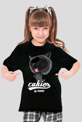 Koszulka dla dziewczynki - Cukier. Pada