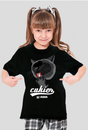 Koszulka dla dziewczynki - Cukier. Pada