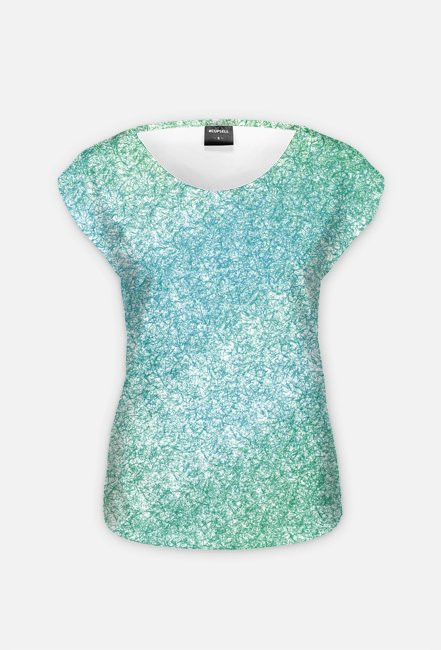 T-shirt blue and green (double-sided)