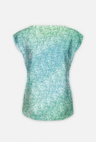 T-shirt blue and green (double-sided)