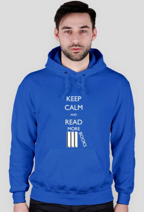 Bluza męska z kapturem (ciemne kolory) Keep calm