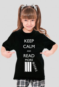 Koszulka dziewczęca Keep calm