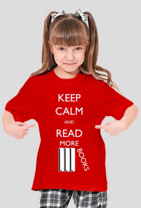 Koszulka dziewczęca Keep calm