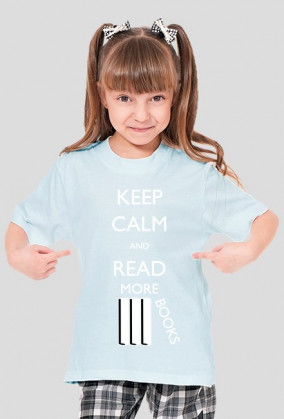 Koszulka dziewczęca Keep calm