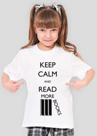 Koszulka dziewczęca Keep calm