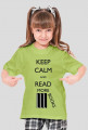 Koszulka dziewczęca Keep calm