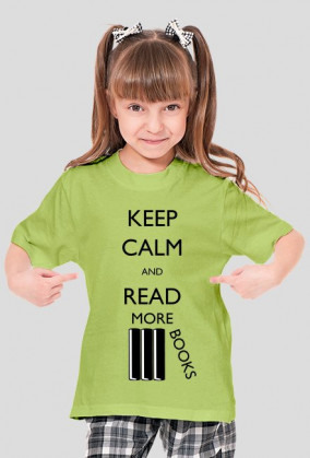 Koszulka dziewczęca Keep calm
