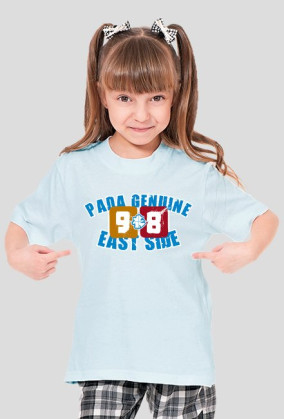 Koszulka dla dziewczynki - Wschodnia strona. Pada