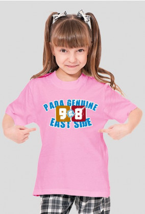 Koszulka dla dziewczynki - Wschodnia strona. Pada