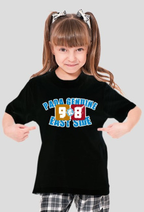 Koszulka dla dziewczynki - Wschodnia strona. Pada