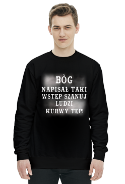 Bluza "Bóg Napisał..."
