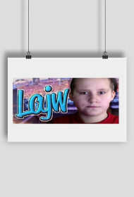 Plakat live gdy jest można go zawiesić