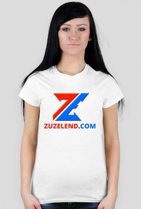 Koszulka z dużym logo Zuzelendu, damska