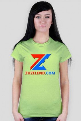 Koszulka z dużym logo Zuzelendu, damska