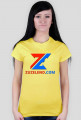 Koszulka z dużym logo Zuzelendu, damska