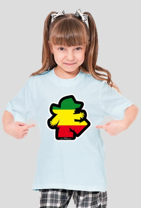 Koszulka dla dziewczynki - Reggae. Pada