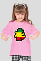 Koszulka dla dziewczynki - Reggae. Pada