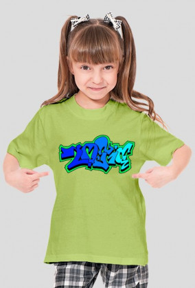Zosia koszulka z imieniem dla dziewczynki 2. Graffiti
