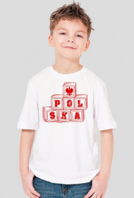 Koszulka "Polska-klocki"