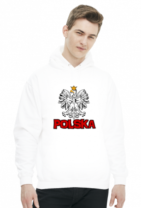 Bluza z kapturem "Polska"