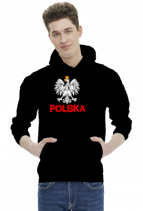 Bluza z kapturem "Polska"