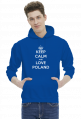 Bluza z kapturem "Keep Calm"