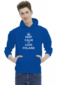 Bluza z kapturem "Keep Calm"