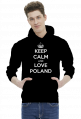 Bluza z kapturem "Keep Calm"